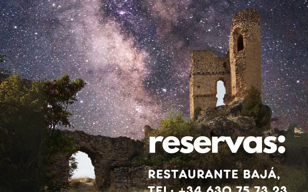 Cenas y estrellas. Restaurante Bajá. Pelegrina