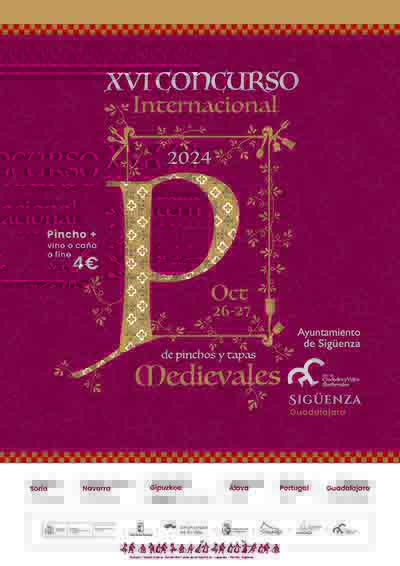 Ruta del Pincho Medieval. 26-27 de octubre